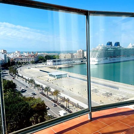 Skyline - Penthouse With 50M2 Private Terrace And Stunning Views Leilighet Cádiz Eksteriør bilde